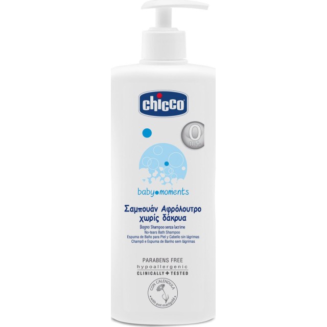 Chicco Baby Moments Αφρόλουτρο-Σαμπουάν 500ml